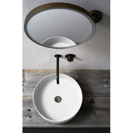 Bacha de apoyo redonda Ideal KAE 40X12 Cm