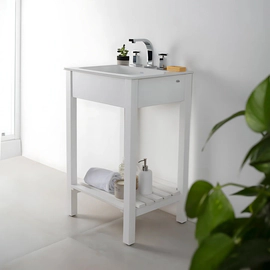 Mueble Ferrum 50cm elea s/mesada blanco ARM-MB-003-BL