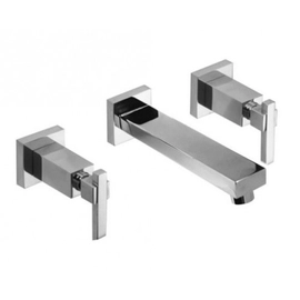 Griferia baño Hidromet Lavat. De Pared Geometry Cruz Cromo