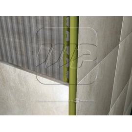 Guardacanto Moldumet PVC 9mm Verde ingles E014