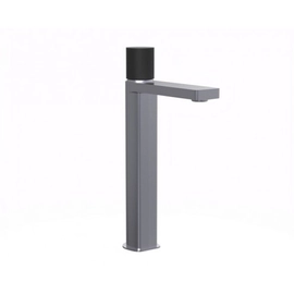 Griferia de lavatorio Monocomando Alto Hidromet Texture cromo 9815CRNE