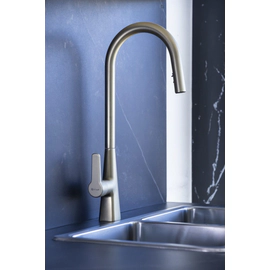 Griferia de cocina Ultragrif Monoc Amber Gold Rush UGA203G01