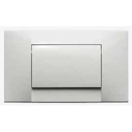 Accesorio de baño Tapa tecla p/dep Embutir univ bca 84010