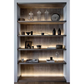 Listel Atrim Lumiere Led de embutir 120mm cromo mate 3945