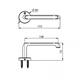 Accesorios de baño FV Cipres 179/N2 Kit 3 piezas cromo