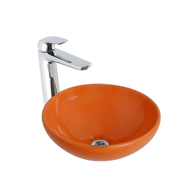 Bacha de lavatorio Ferrum persis chica naranja PRS-BH-092-NJ