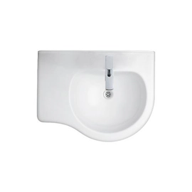 Lavatorio Ferrum Avignon c/mesada 1 Ag. L6I1J bco AVI-MS-006-BL