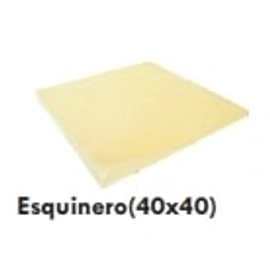 Piso Atermico Lanik 40x40 Esquinero blanco 6209