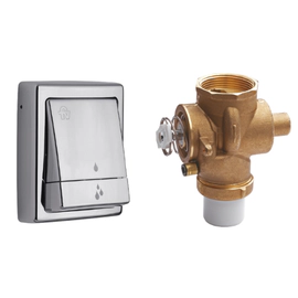 Válvula Descarga Inodoro Fv 368.01 + Tecla Dual 368.04