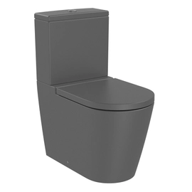 Inodoro largo Roca Inspira rimless Onyx A342526640