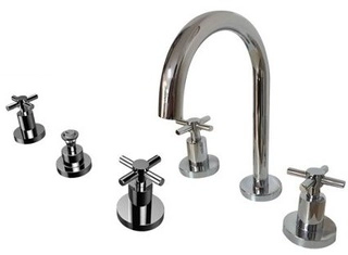Griferia Hidromet Completa Triumph Lavatorio Bidet Foschia