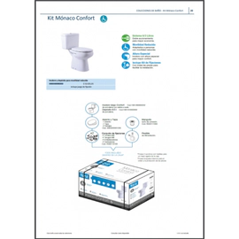 Roca Mónaco Kit Confort Blanco