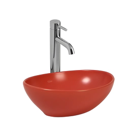 Bacha cuenca fina Ferrum Tori 40x34cm coral L60KF-CO// TOR-BH-060-CO
