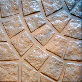 Piso de cemento Lanik 40x40 Adoq.cir. gde Terracota matiz