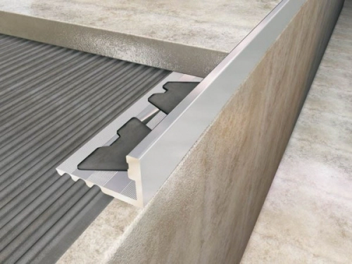 Perfil Moldumet 'L' Aluminio 12mm natural sin tratam A312