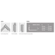 Varilla Atrim "L" aluminio 10mm x 2,5 mts Blanco