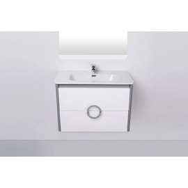 Vanitory Mueble De Baño Colgante Circle 60 Campi Moderno 1 Ag