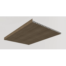 Perimetral L p/cielorraso Muchtek Walnut 913620460