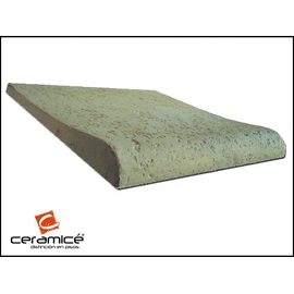 Piso Atermico Lanik 50x50  Borde ballena crema 6941