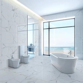 Porcelanato Vite 40x80 Calacatta Pulido cal 1º
