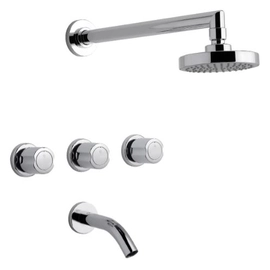 Griferia Baño Completa Fv Allegro 15 Ducha Lavatorio Bidet