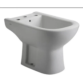 Juego baño Sanitarios Ferrum y set Griferias Hidromet Dcuad