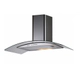 Campana de pared Cata C glass 60 cm acero inox 2853