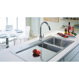 Griferia Cocina Hidromet Monocomando Minicucina Cromo 2070