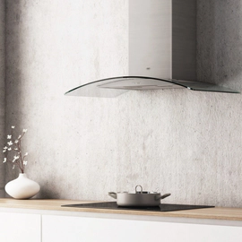 Campana TST ISLA LÍNEA LACAR COCINA 90-A-3V-CM 265-90