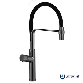 Griferia de cocina Ultragrif Monoc Cooper Black Matt UGL203B03