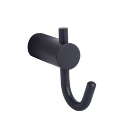 Accesorio de baño Ottone Percha gancho Net negro mate