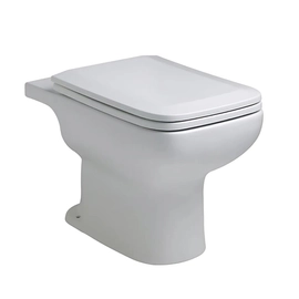 Inodoro corto Ferrum trento sin tapa blanco TRE-IN-002-BL