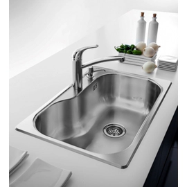 Bacha de cocina simple Johnson Luxor SI71STAD