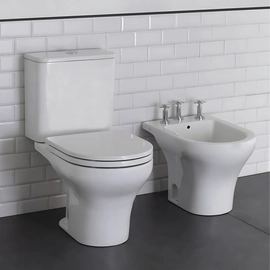 Depósito Ferrum veneto de apoyar dual blanco VNT-DP-001-BL