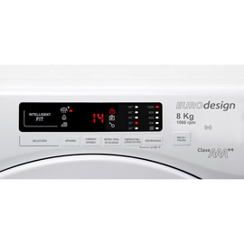 Lavarropas 8 kgs Longvie Blanco L18012/1200RPM