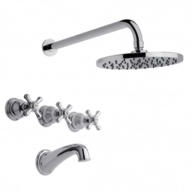 Griferia Baño Completa Fv Denisse 64 Lavatorio Bidet Ducha