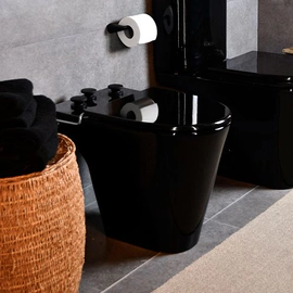 Bidet 3 agujeros negro Marina