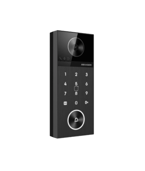 DS-KV6124-WBE1 - Frente de Calle portero IP 4MP 150° Tarjeta, Pin, Bluetooth wi-