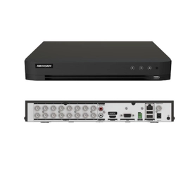 iDS-7216HQHI-M1/XT(STD) DVR 16CH + 8 IP. Hasta 5MP. Grabacion 1080p. Audio Todos
