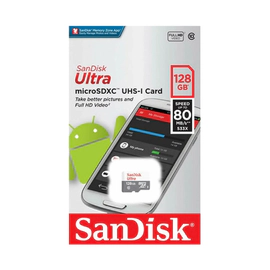 Memoria Micro SD Sandisk Ultra 128GB SDSQUNS-128G-GN6MN