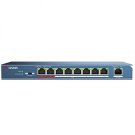 Switch Poe 8 + 1 Puertos DS-3E0109P-E