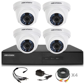 Kit Turbo 7204hghi + 4 56c0t p Cable cctv
