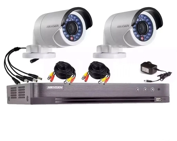 Kit Turbo 7216hqhi + 2 16d0t p cable cctv