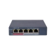 Switch 4p Poe Administrable 10/100mbps Hikvision DS-3E1105P-EI/M