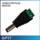 Conector Plug DC - CONEC-DC-M - Macho - Alimentación