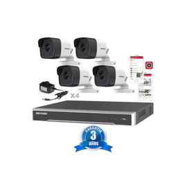 Kit Ip 7616 + 4 1023 + Fuente