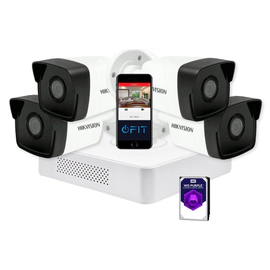 Kit Full Poe Ip 7104 + 4 1023 + Disco