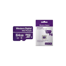 Memoria MicroSD WD Purple 64GB