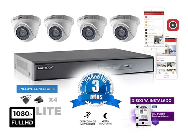 Kit Turbo 7208hghi + 4 56c0t Conectores + Disco