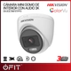 Cámara Domo TurboHD - DS-2CE70KF0T-PFS - Hikvision - 5MP - ColorVu - Micrófono